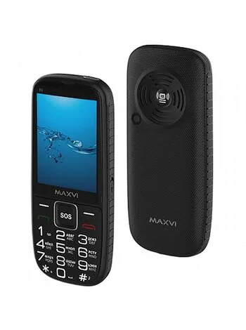 Телефон Maxvi B9 black