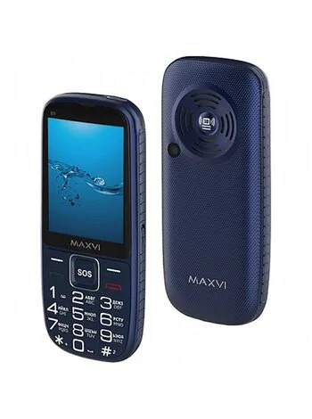 Телефон Maxvi B9 blue