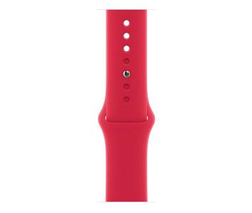 Apple Watch Series 8 41mm Red Aluminum Case with Red Sport Band