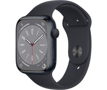 Apple Watch Series 8 45mm Midnight Aluminum Case with Midnight Sport Band