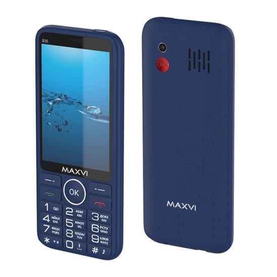 Телефон Maxvi B35 blue