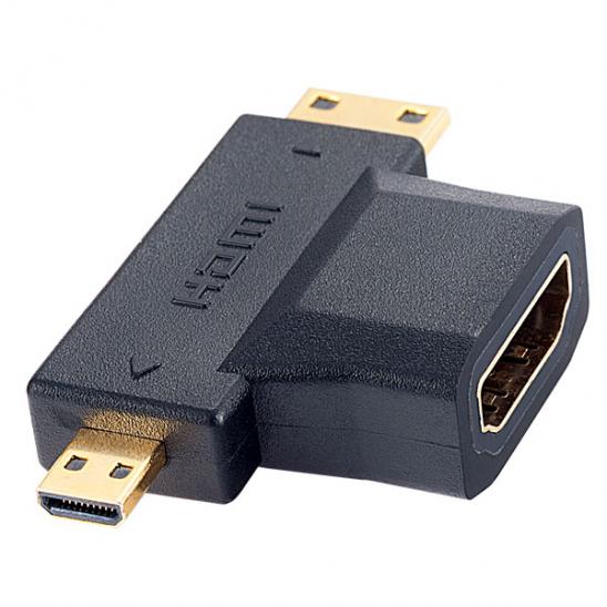 Адаптер Perfeo A7006 HDMI/microHDMI/miniHDMI