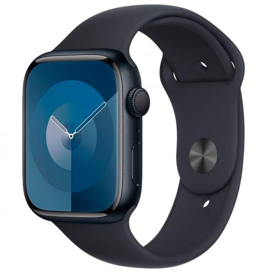Apple Watch Series 9 41mm Midnight Aluminum Case with Midnight Sport Band