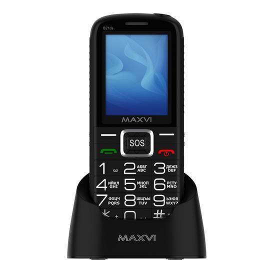 Телефон Maxvi B21ds Black